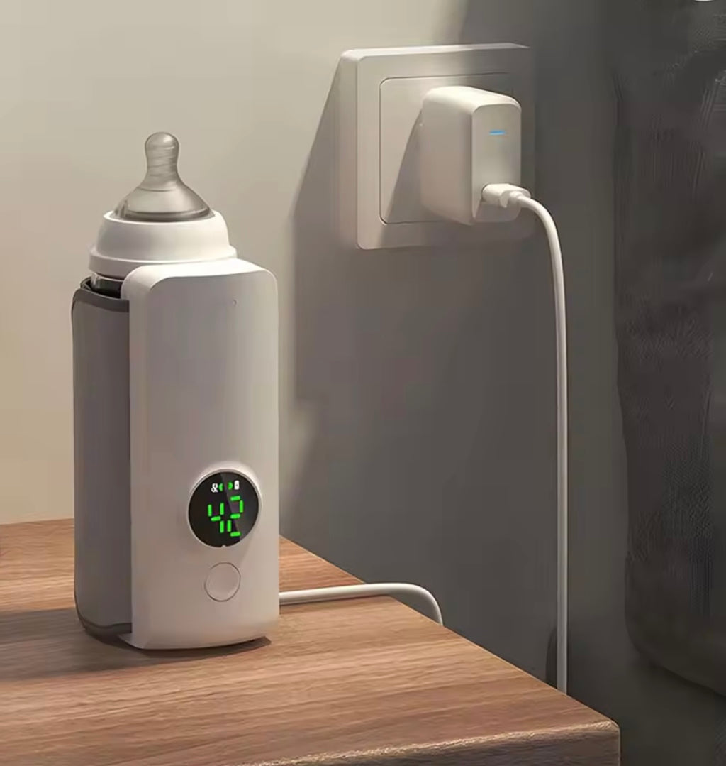 Smart portable bottle warmer