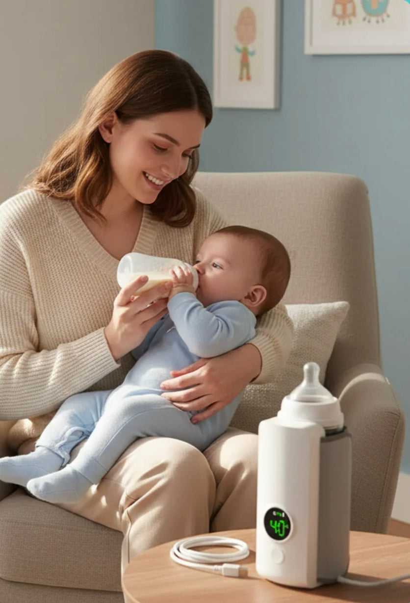 Smart portable bottle warmer